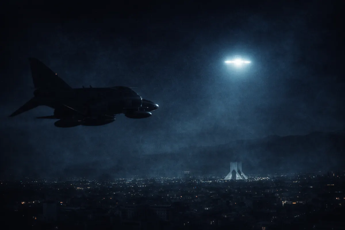 1976年テヘランUFO事件｜迎撃不能だった夜