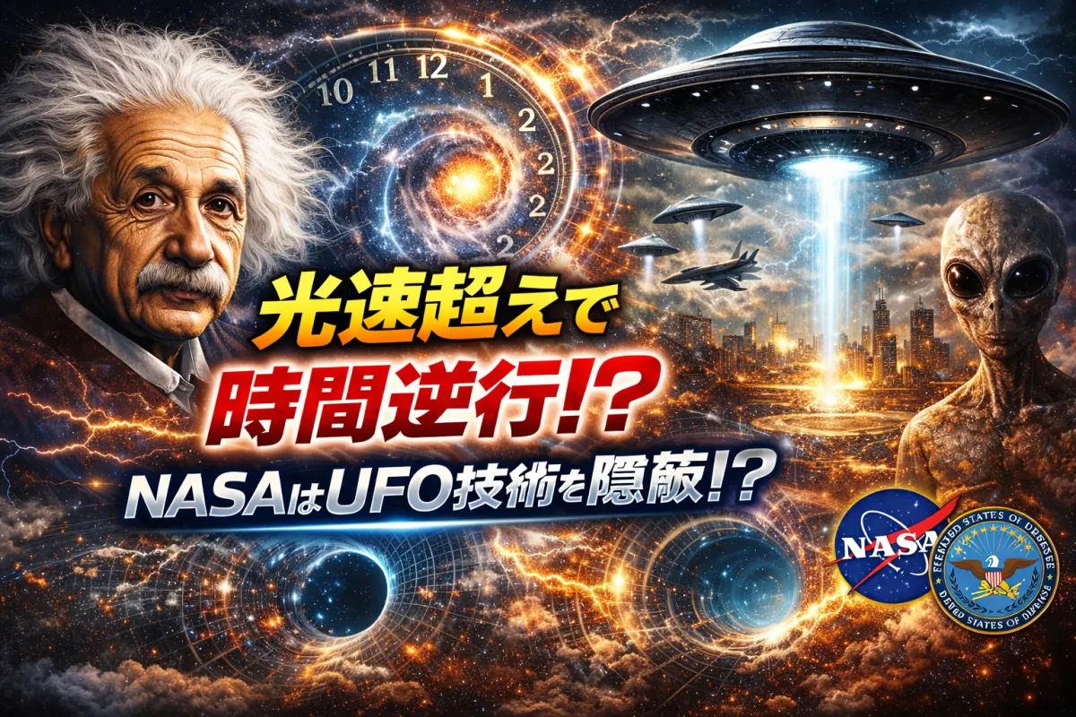 光速は壁か境界か？UFO・UAPとワープ、ワームホールの可能性を探る考察